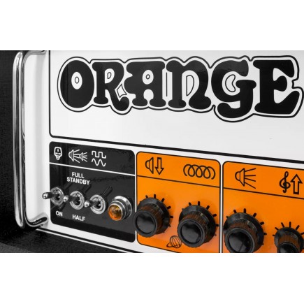 Orange RK50H MKIII Dwukanałowy wzmacniacz lampowy, 50W klasa A/B, czarny